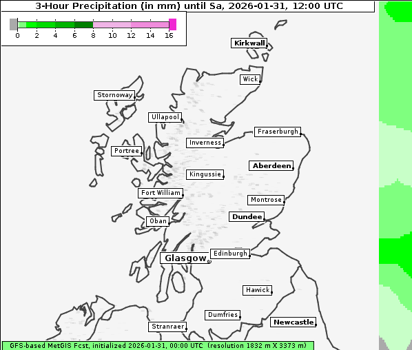 Niederschlag, 31. 1. 2026