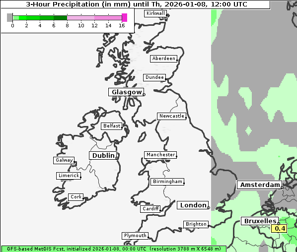 Niederschlag, 8. 1. 2026