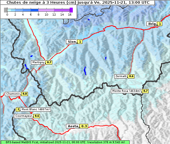 Neuschnee, 21. 11. 2025