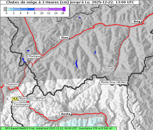 Neuschnee, 22. 12. 2025