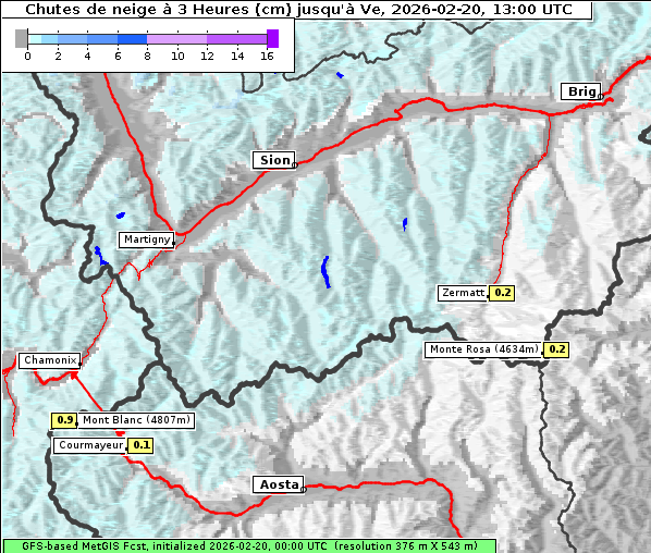 Neuschnee, 20. 2. 2026