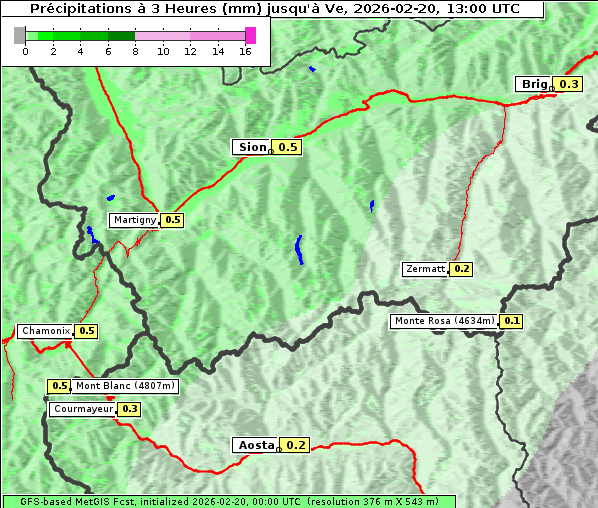 Niederschlag, 20. 2. 2026