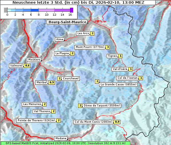 Neuschnee, 10. 2. 2026