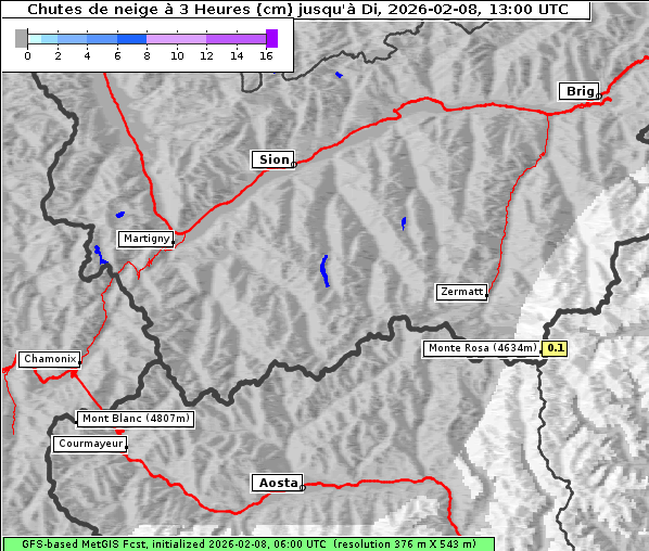 Neuschnee, 8. 2. 2026