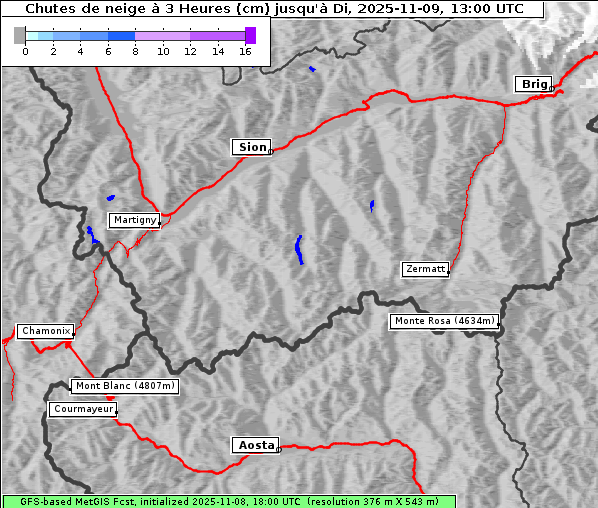 Neuschnee, 9. 11. 2025