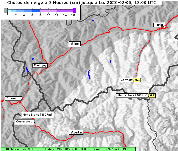 Neuschnee, 9. 2. 2026