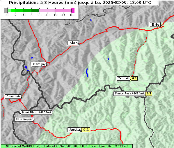 Niederschlag, 9. 2. 2026