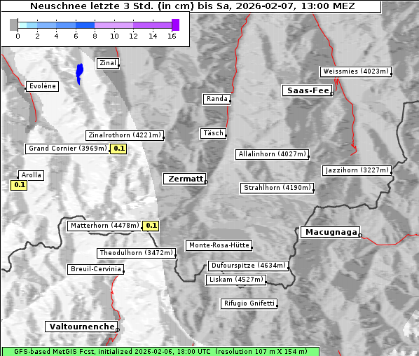 Neuschnee, 7. 2. 2026