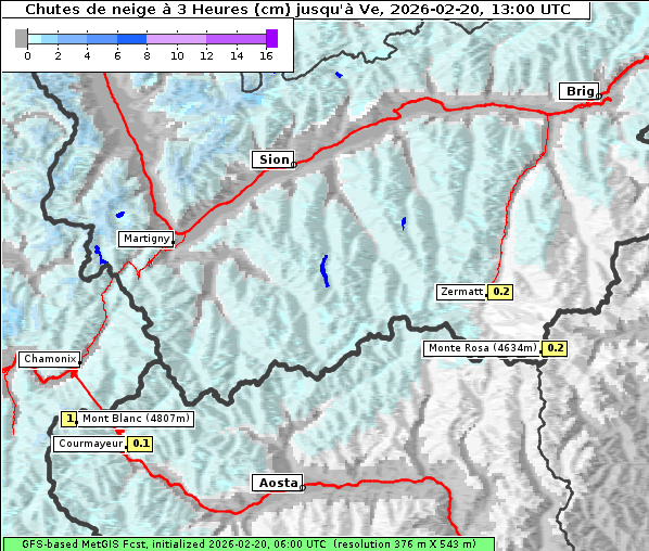 Neuschnee, 20. 2. 2026