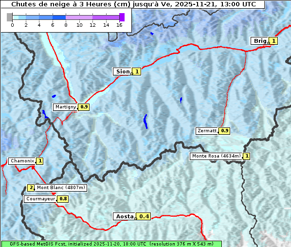 Neuschnee, 21. 11. 2025