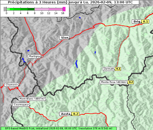 Niederschlag, 9. 2. 2026