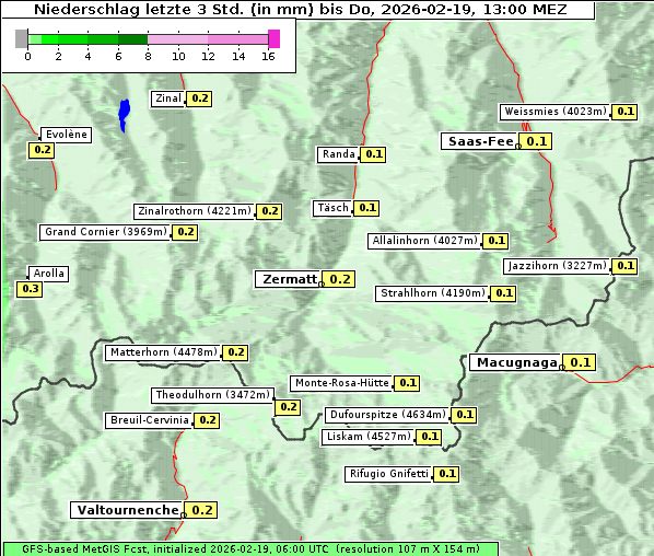 Niederschlag, 19. 2. 2026