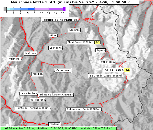 Neuschnee, 6. 12. 2025