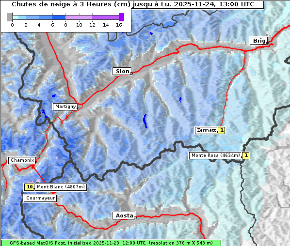 Neuschnee, 24. 11. 2025