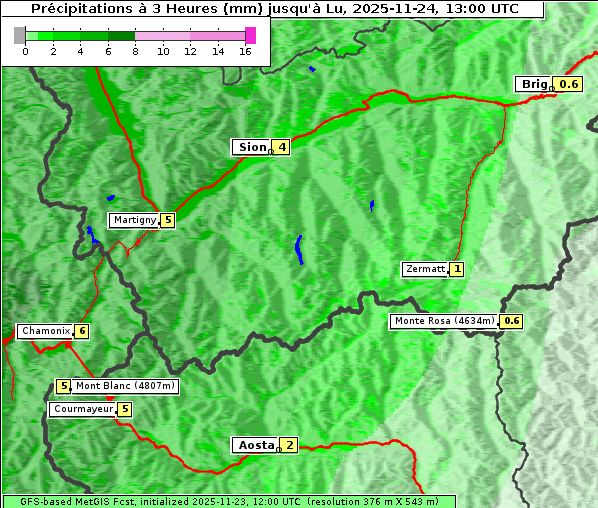 Niederschlag, 24. 11. 2025