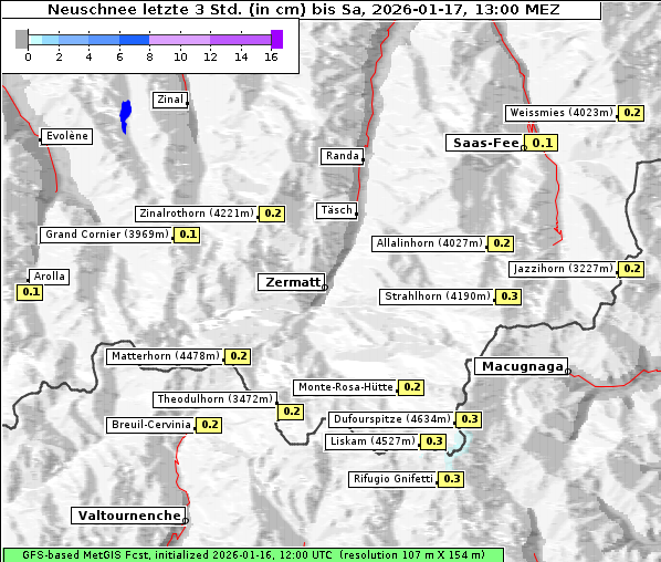 Neuschnee, 17. 1. 2026