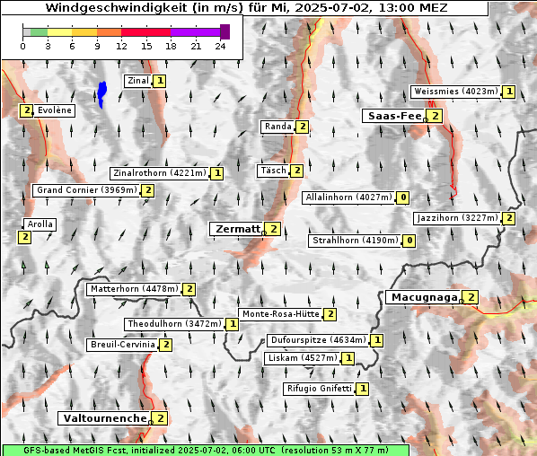 Wind, 2. 7. 2025