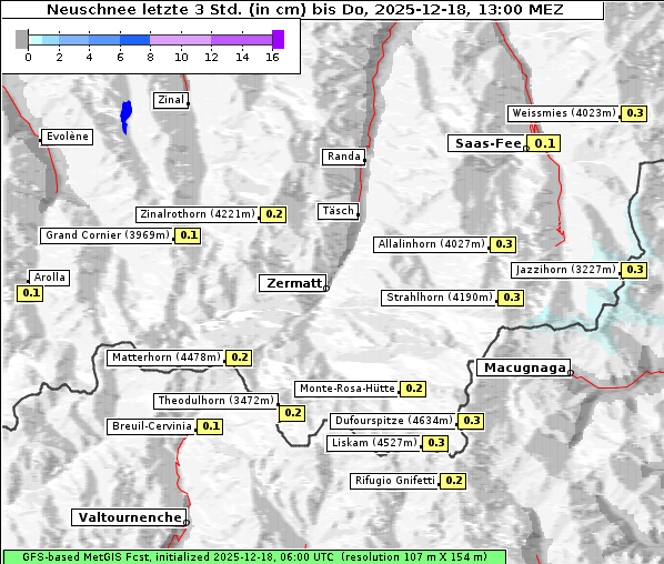 Neuschnee, 18. 12. 2025