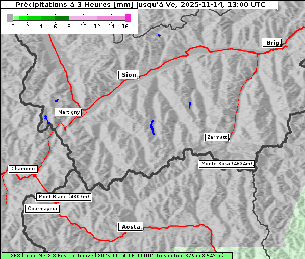 Niederschlag, 14. 11. 2025