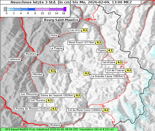 Neuschnee, 9. 2. 2026