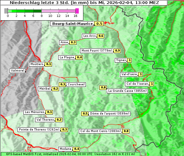 Niederschlag, 4. 2. 2026