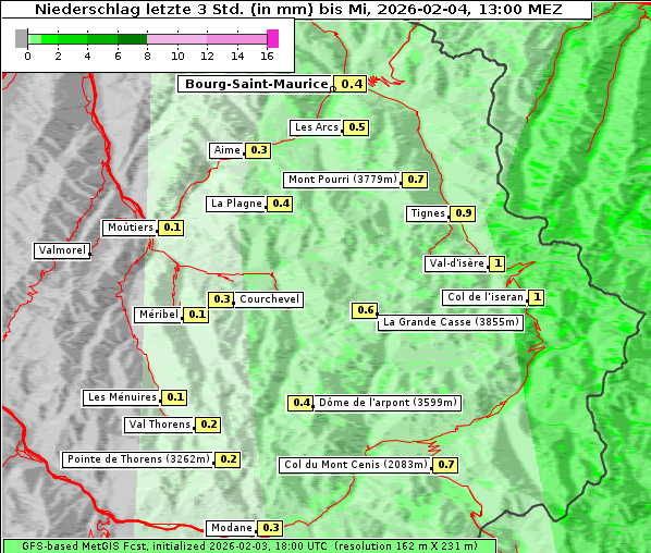 Niederschlag, 4. 2. 2026
