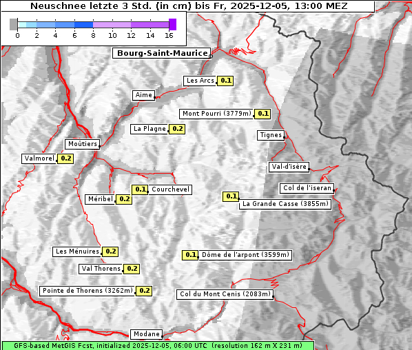 Neuschnee, 5. 12. 2025