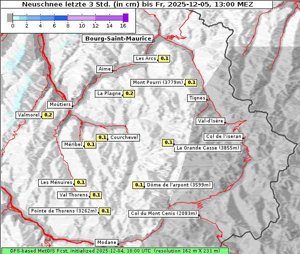 Neuschnee, 5. 12. 2025