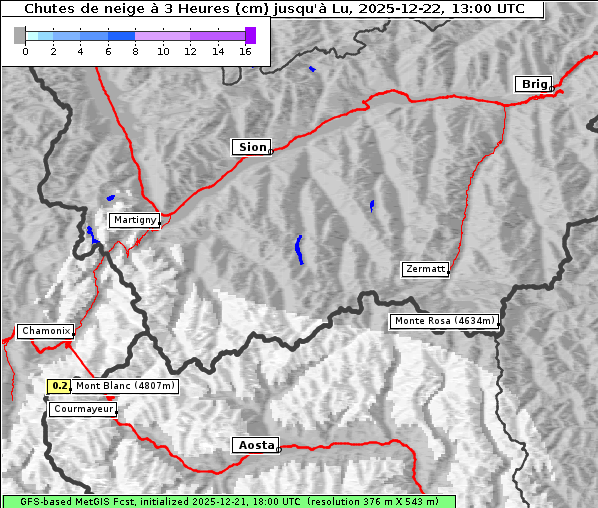 Neuschnee, 22. 12. 2025