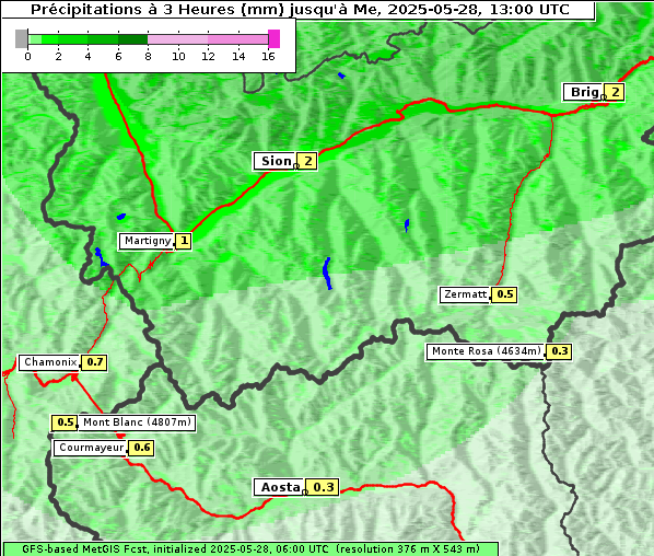 Niederschlag, 28. 5. 2025
