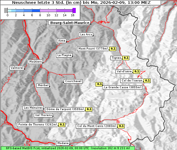 Neuschnee, 9. 2. 2026