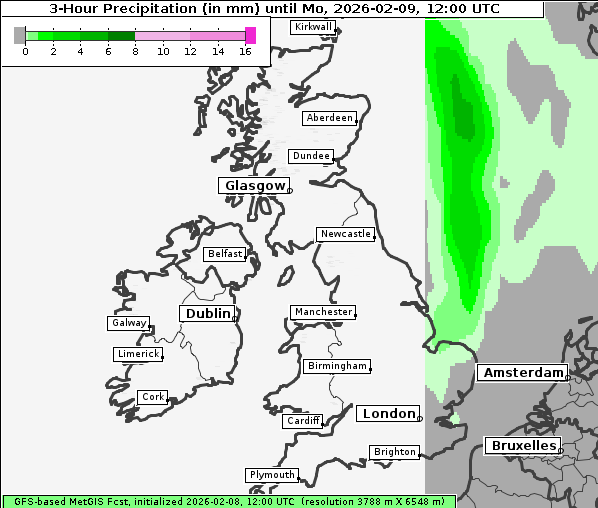 Niederschlag, 9. 2. 2026