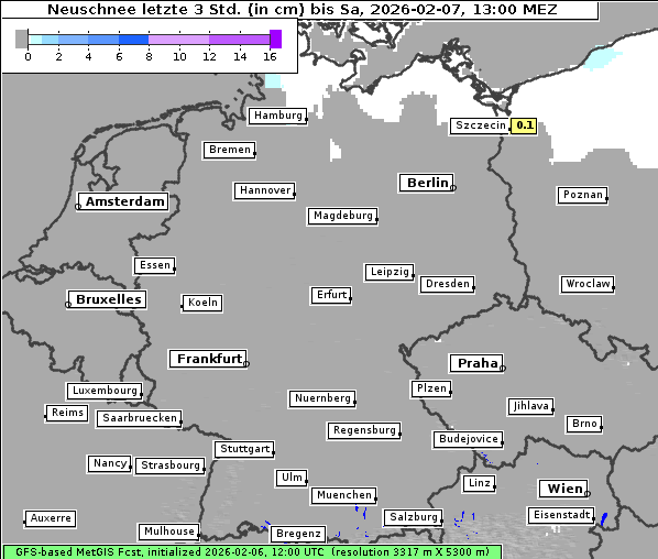 Neuschnee, 7. 2. 2026
