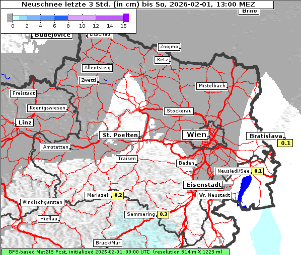 Neuschnee, 1. 2. 2026