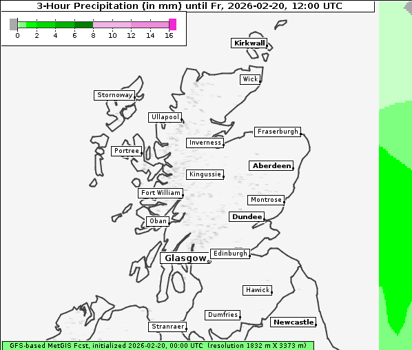 Niederschlag, 20. 2. 2026