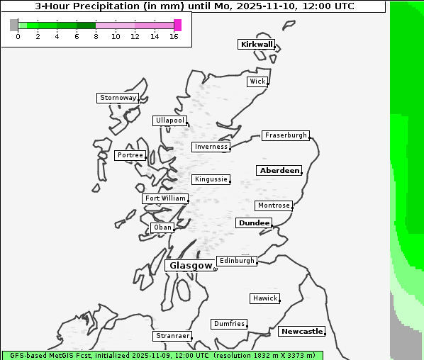 Niederschlag, 10. 11. 2025