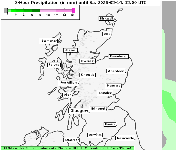 Niederschlag, 14. 2. 2026