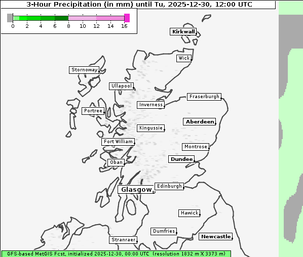 Niederschlag, 30. 12. 2025