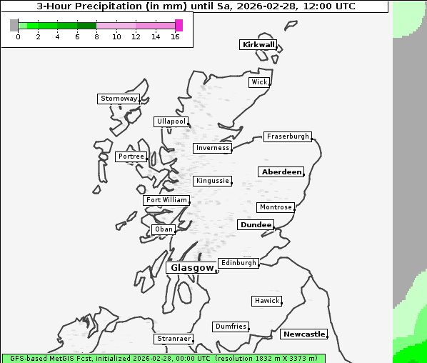 Niederschlag, 28. 2. 2026