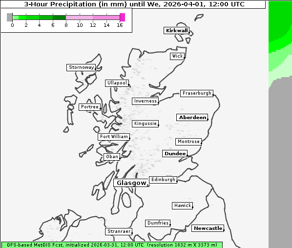 Niederschlag, 1. 4. 2026