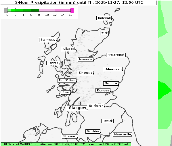 Niederschlag, 27. 11. 2025