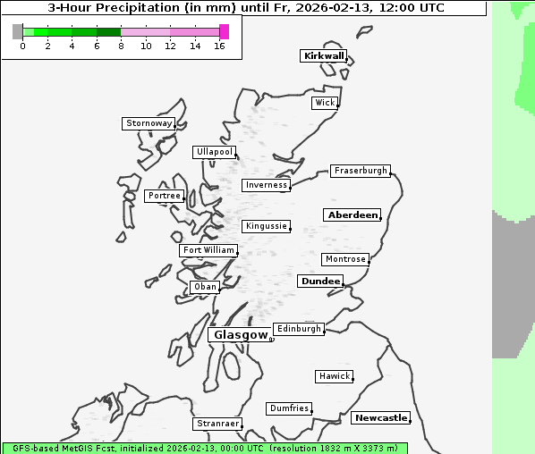 Niederschlag, 13. 2. 2026