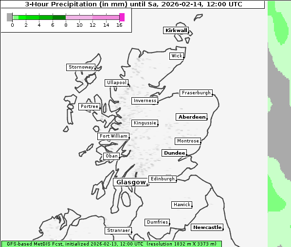 Niederschlag, 14. 2. 2026