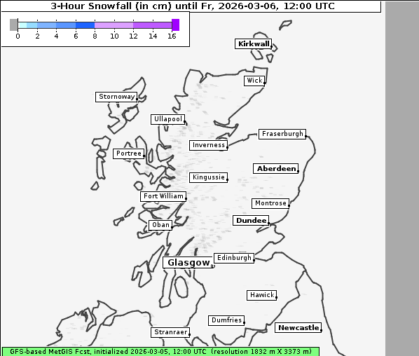 Neuschnee, 6. 3. 2026