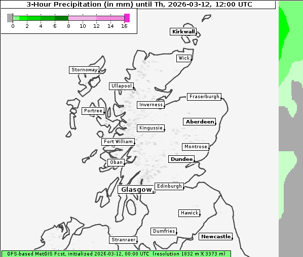 Niederschlag, 12. 3. 2026