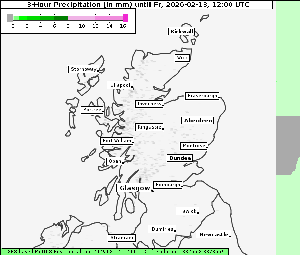 Niederschlag, 13. 2. 2026