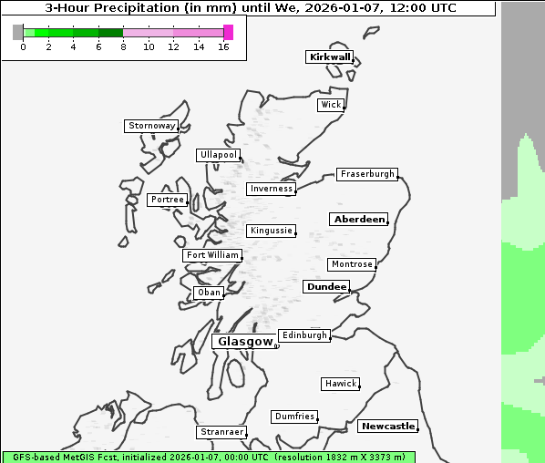 Niederschlag, 7. 1. 2026