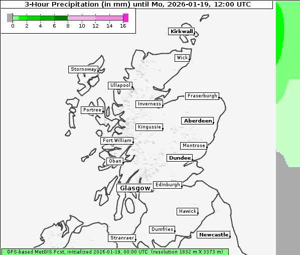 Niederschlag, 19. 1. 2026