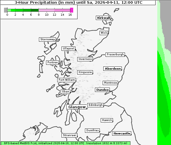 Niederschlag, 11. 4. 2026