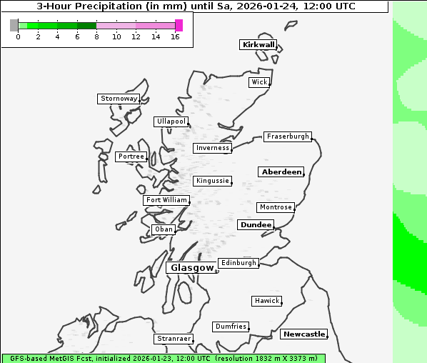 Niederschlag, 24. 1. 2026